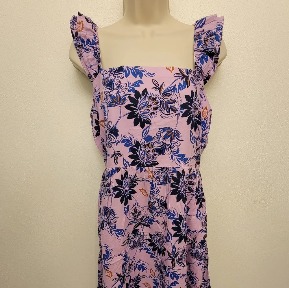 J. Crew Sleeveless Midi Dress - Picture 3 of 6